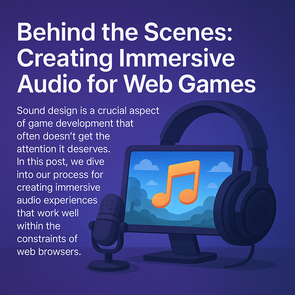 Behind the Scenes: Creating Immersive Audio for Web Games